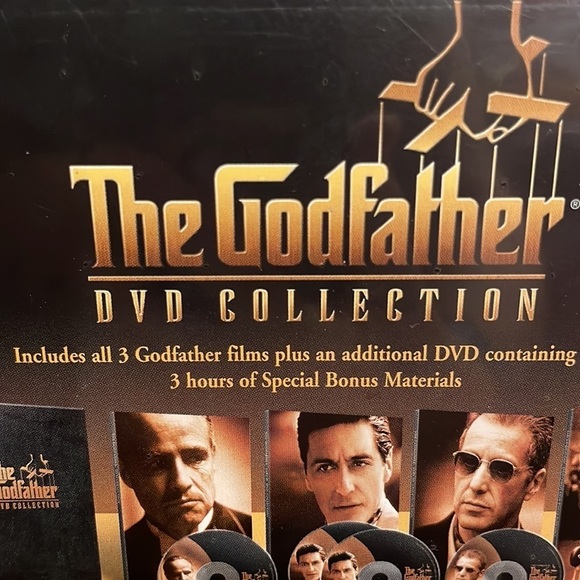 The Godfather DVD Collection Complete Box Set, excellent condition!  Paramount - Picture 1 of 4